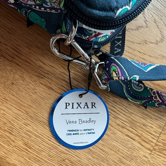 Vera Bradley Disney Triple Compartment Crossbody Bag Pixar Toy Story NWT - Picture 6 of 14